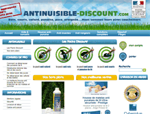 Tablet Screenshot of antinuisible-discount.com
